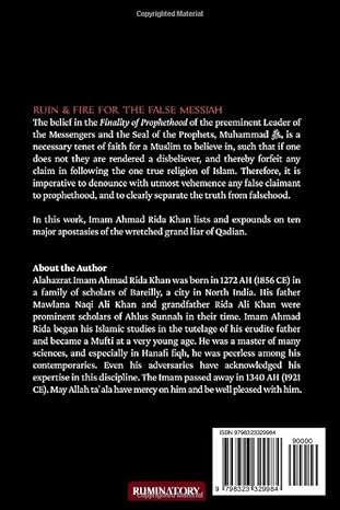Ruin & Fire for the False Messiah
