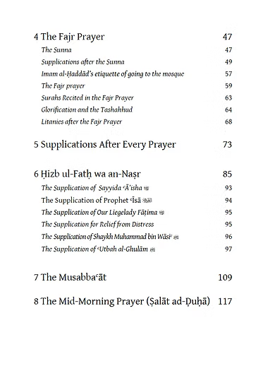 Daily Litanies of Imam al-Haddad