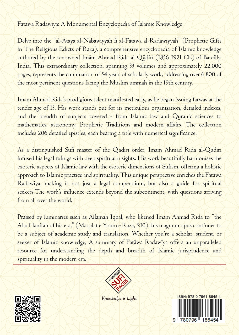 Fatawa Radawiyya - A summary