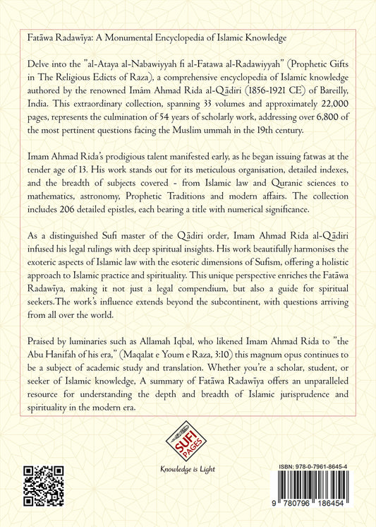 Fatawa Radawiyya - A summary