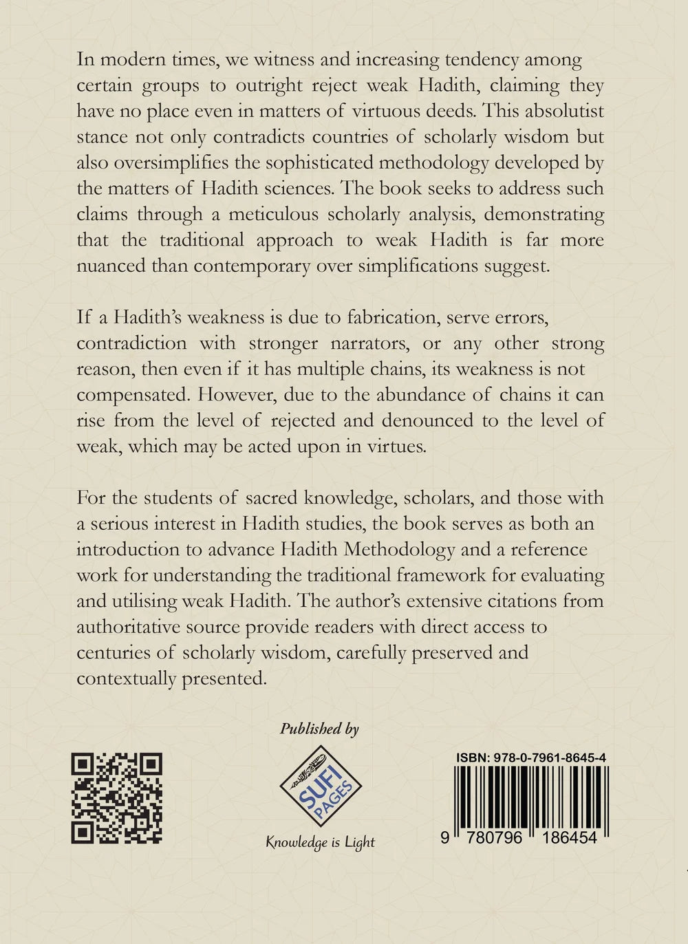 Guidance on Weak Hadith