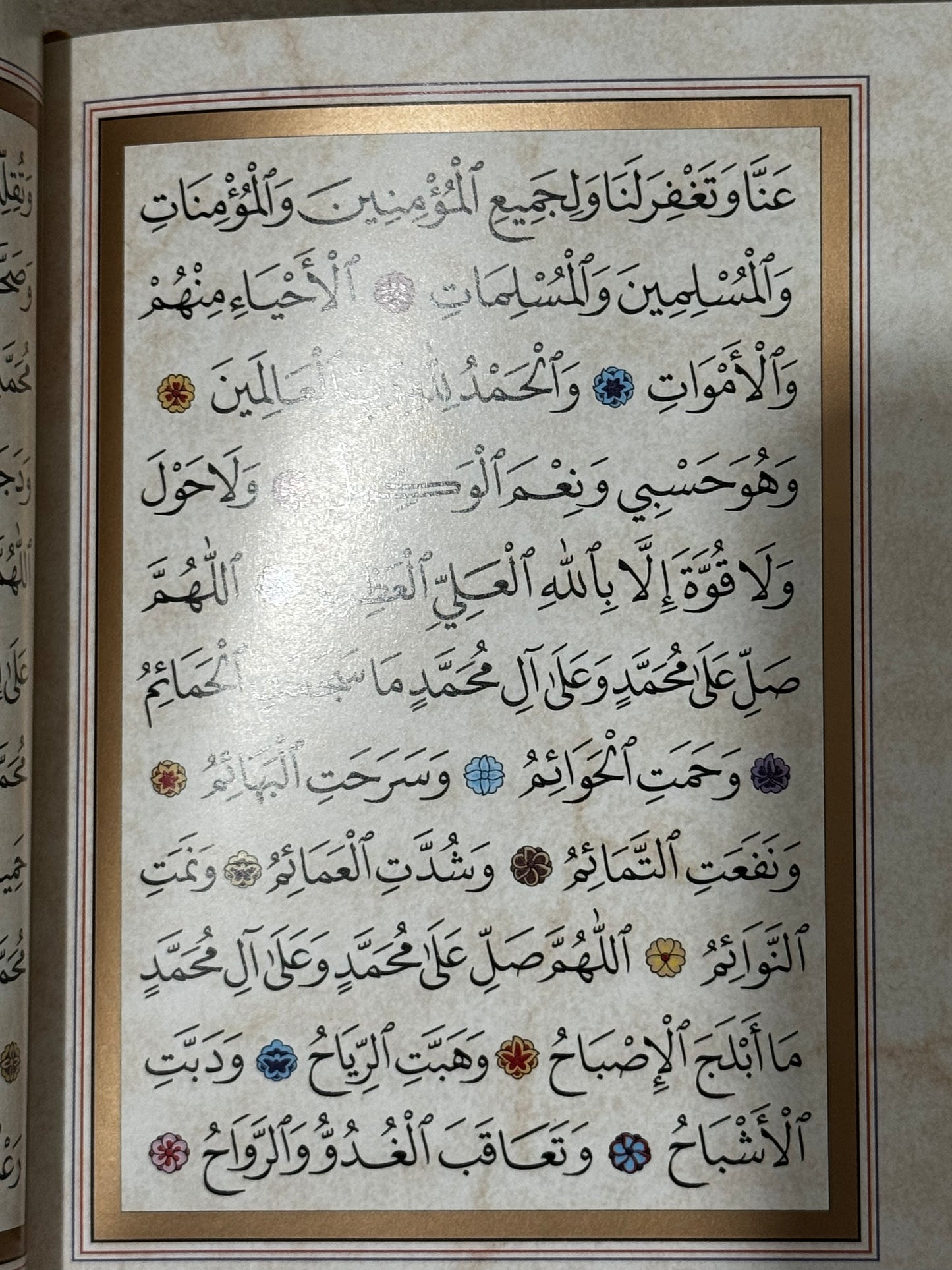 Dalail Al-Khayrat (Green Cover Naskh Uthmani (Arabic Countries Style Script) Flexicover