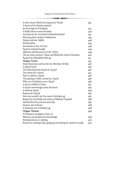 Imam Ahmad Rida - The reviver of the 14th century - 2 volumes