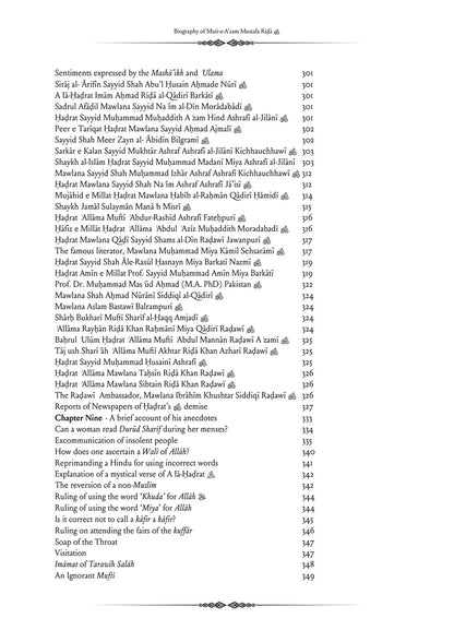 The Ghawth of his Era - Mufti A'zam - A biography