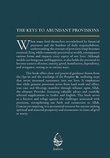 The Keys to Abundant Provisions