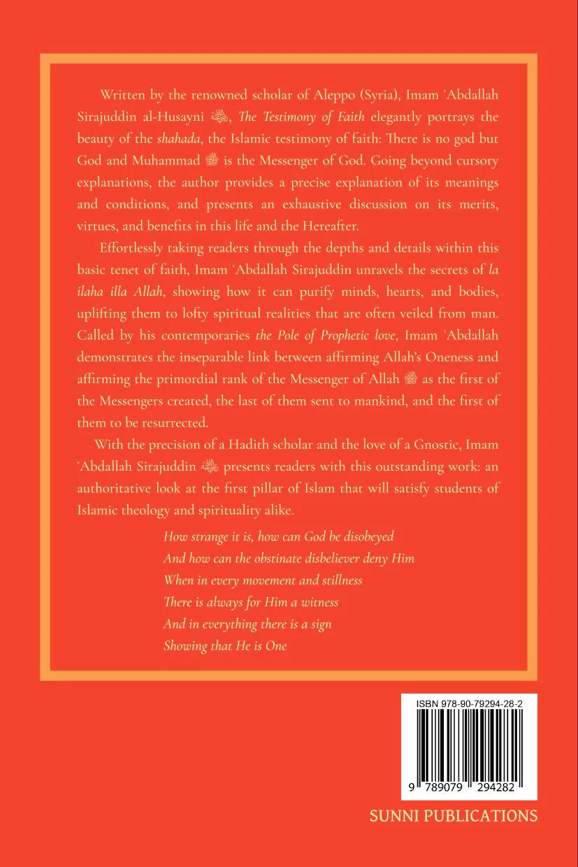 The Testimony of Faith