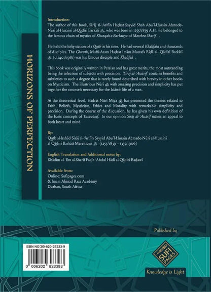 Horizons of Perfection - A manual on Sufism