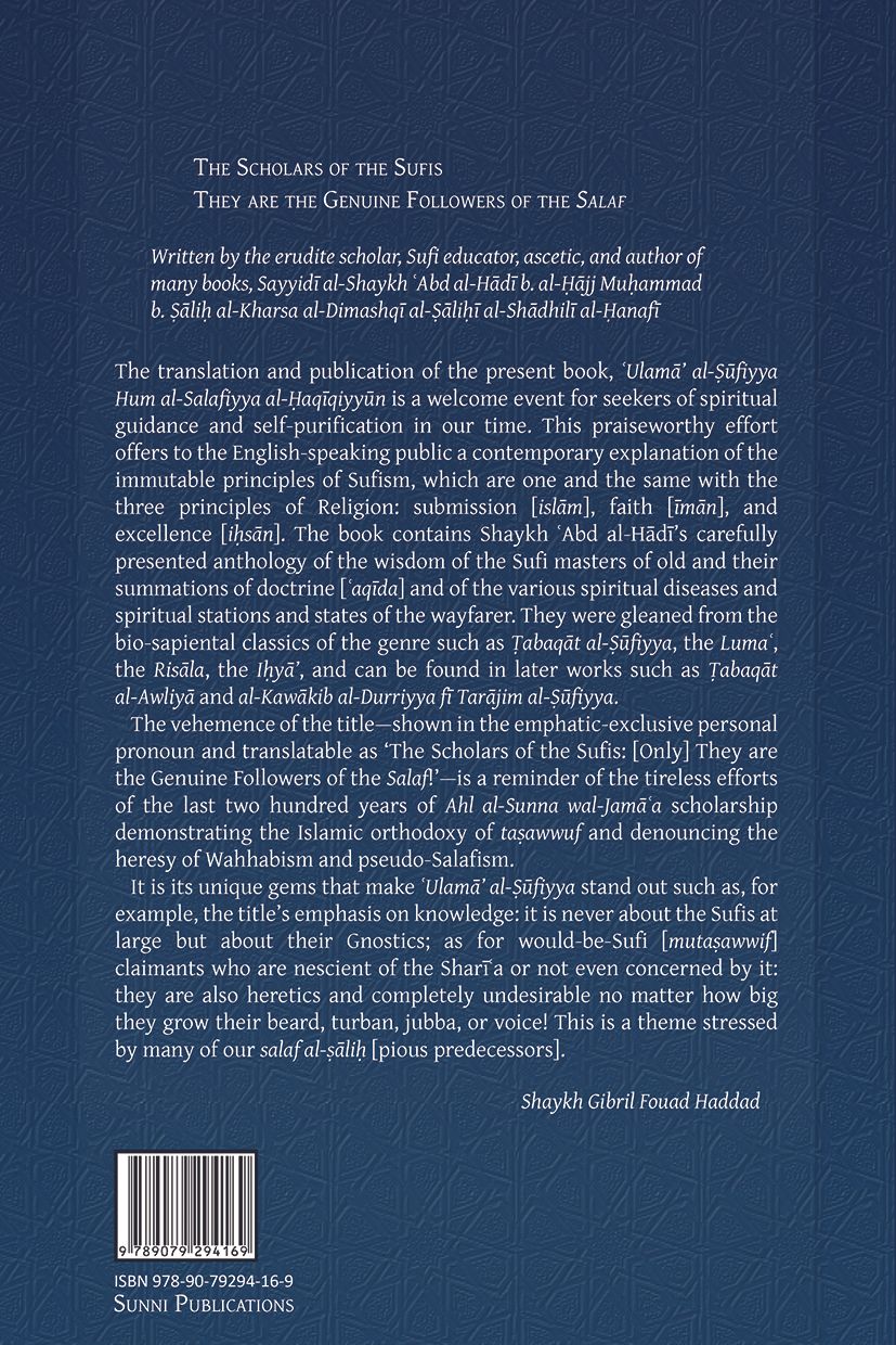 The Scholars of the Sufis
